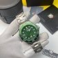 Tag Watch with Metal Strap Green Dial