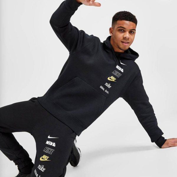 Tracksuit Black Printed