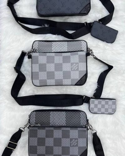 Crossbody Messenger Leather Bag
