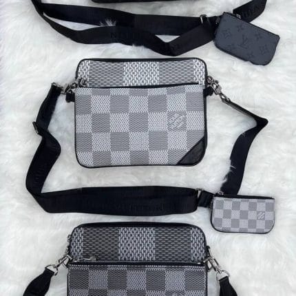 Crossbody Messenger Leather Bag