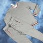 Moncler Men’s Women’s Reps Full Tracksuits Long Sleeves in grey color