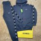 Hugo Boss Men Logo Tracksuit in dark grey color
