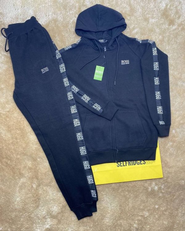 Hugo Boss Men Logo Tracksuit in navy blue Color
