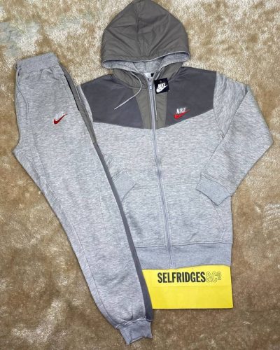 Nike Tech Fleece Tracksuit in grey color