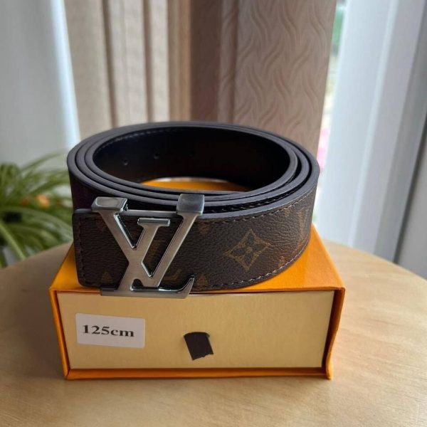 Louis Vuitton Brown Monogram Canvas Belt