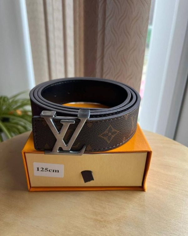 Louis Vuitton Brown Monogram Canvas Belt
