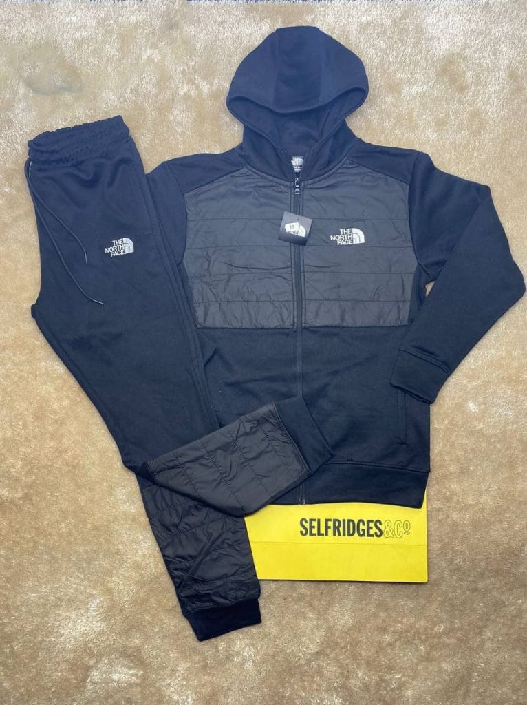 THE NORTH FACE MOUNTAIN ATHLETICS TRACKSUIT in navy blue color