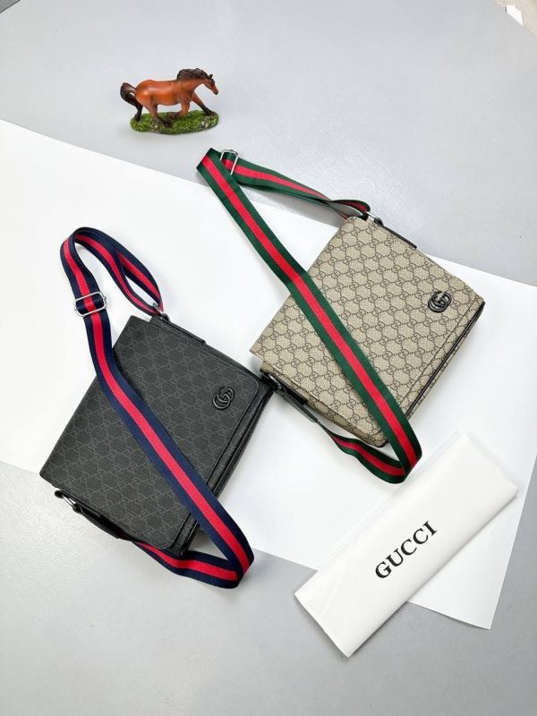 Men's Crossbody Leather