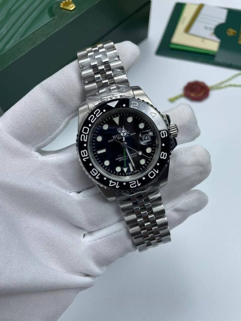 Master Black Dial Watch