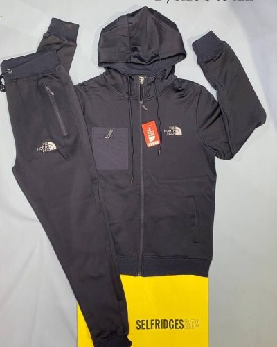 The North Face Tracksuit in black Color