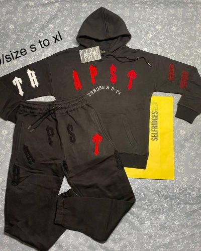 Trapstar London Tracksuit in Black Color