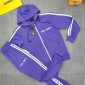 PALM ANGEL TRACKSUIT in royal purple Color