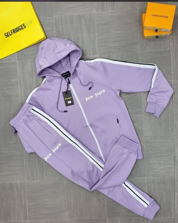 PALM ANGEL TRACKSUIT in light purple Color PALM ANGEL TRACKSUIT in light purple Color