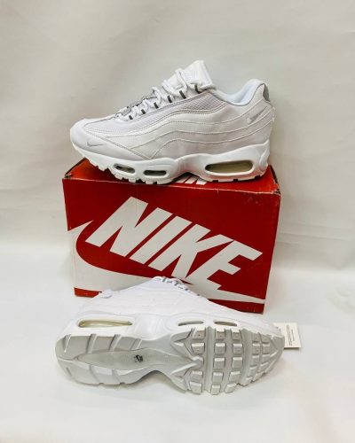 Nike Air Max 95/110 Sneakers Triple White Men’s Trainers UK