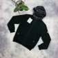 Moncler Men Women Zip Hoodie Jackets in black color