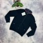 Moncler Men Women Zip Hoodie Jackets in navy blue color