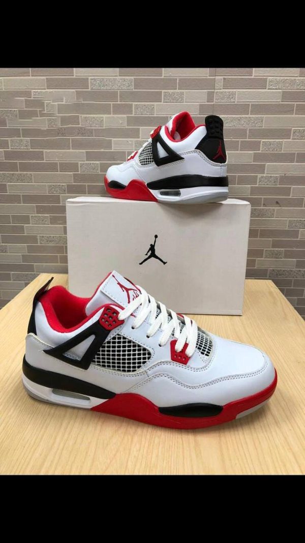 Nike Air JORDAN 4s Women’s Fire Red Trainers Reps Sale UK