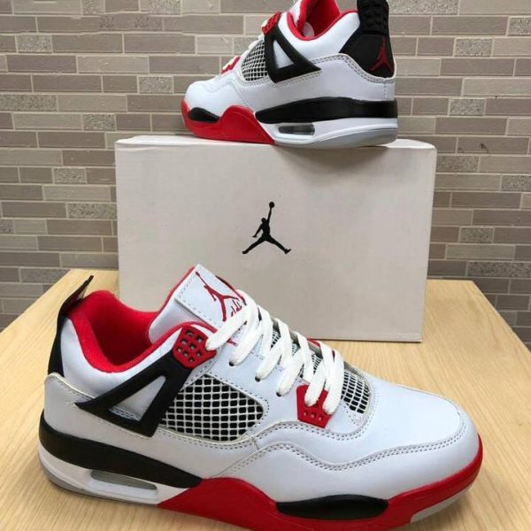 Nike Air JORDAN 4s Women’s Fire Red Trainers Reps Sale UK
