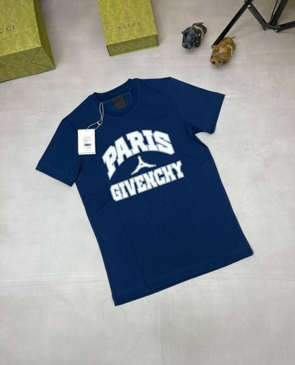 Givenchy Paris T-shirts Replica navy blue Tshirts Givenchy Paris T-shirts Replica navy blue Tshirts