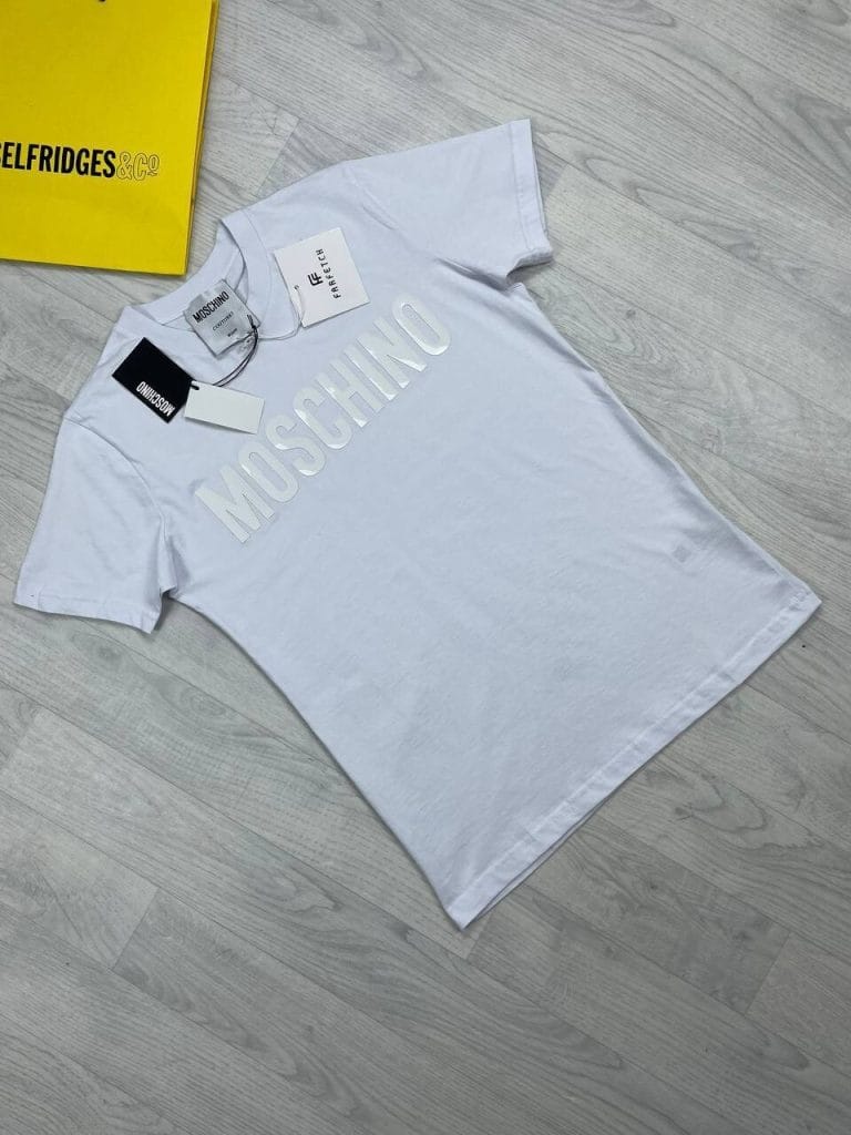 Moschino T-shirts in white color