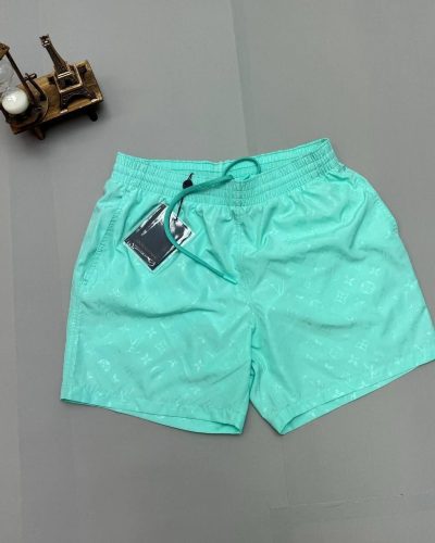 LV Swim Shorts in turquoise Color