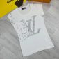 LV Ladies T-Shirts in white color