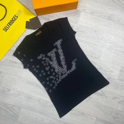 LV Ladies T-Shirts in black color