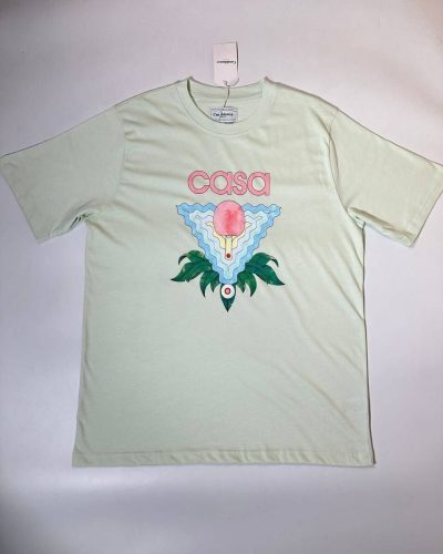 Casablanca Memphis Icon Tee Mint T-Shirt i