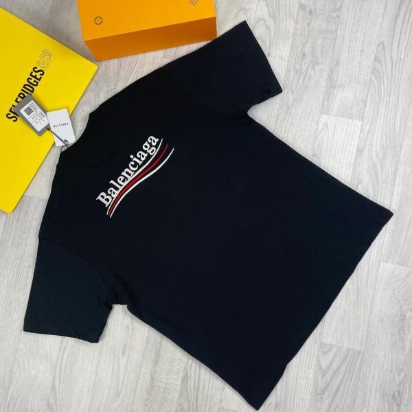 Balenciaga Tshirts Men Women Replica Tshirt in black color