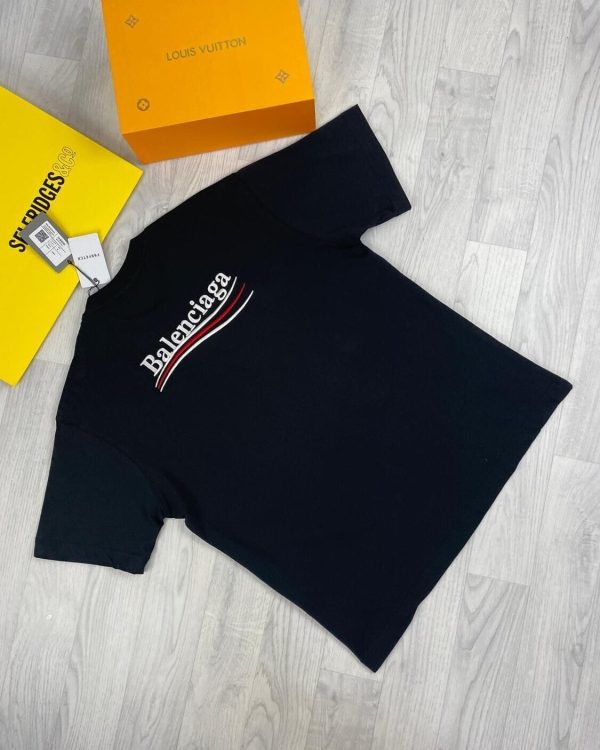 Balenciaga Tshirts Men Women Replica Tshirt in black color