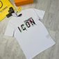 Dsquared Icon T-Shirts in white color of variation having a Splash of Multi Shades