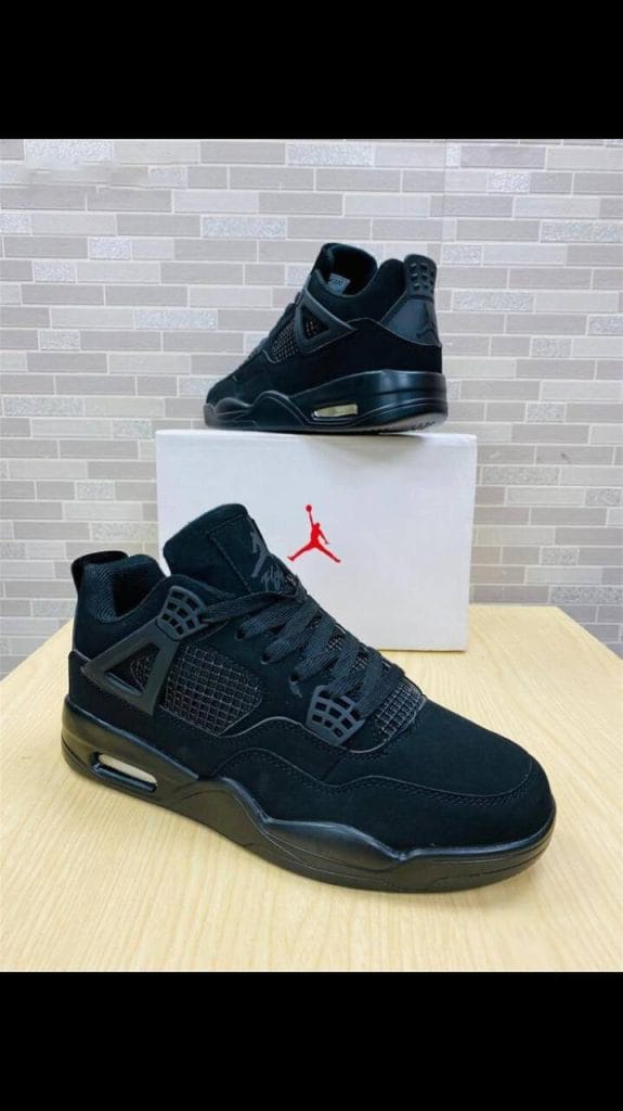 Nike Air Jordan 4s Black Cat Women’s Sneakers Reps Sale UK