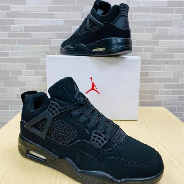 Nike Air Jordan 4s Black Cat Women’s Sneakers Reps Sale UK
