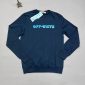 Off-White Men Women Replica Jumpers in navy blue color
