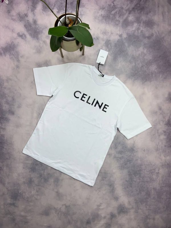 Celine T-shirts in white Color Celine T-shirts in white Color