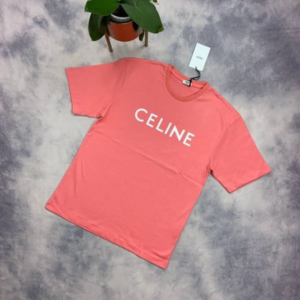 Celine T-shirts in pink Color