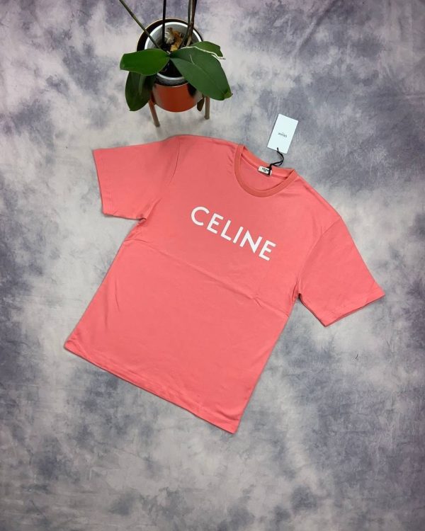 Celine T-shirts in pink Color