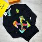 Off White Men Women Replica Tshirt in black color