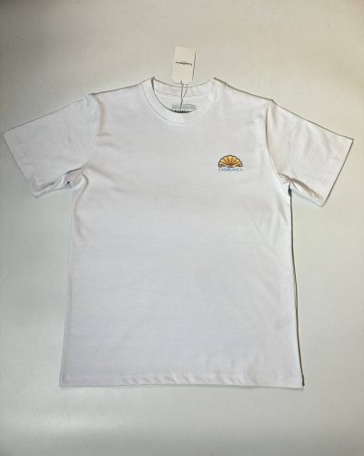 Casablanca Tennis Club Icon T-Shirt in white color