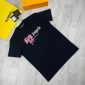Palm Angles Beach Mens Spray Heart Love Best Design Copy black with pink spray