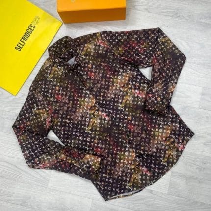 Louis Vuitton Monogram Long Sleeve Men Shirt