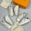 Louis Vuitton Monogram Debossed Time Out Leather Women’s Trainers
