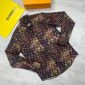 Louis Vuitton Monogram Long Sleeve Men Shirt
