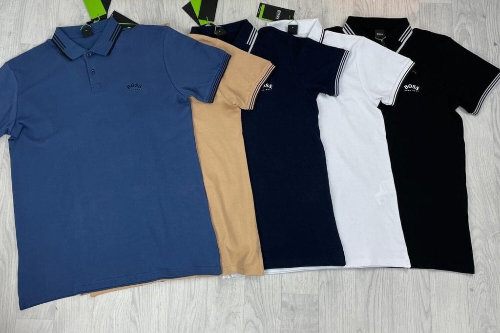 Hugo Boss Men’s Slim Polo Shirt Stretch Cotton with Logo Available in 5 Colors