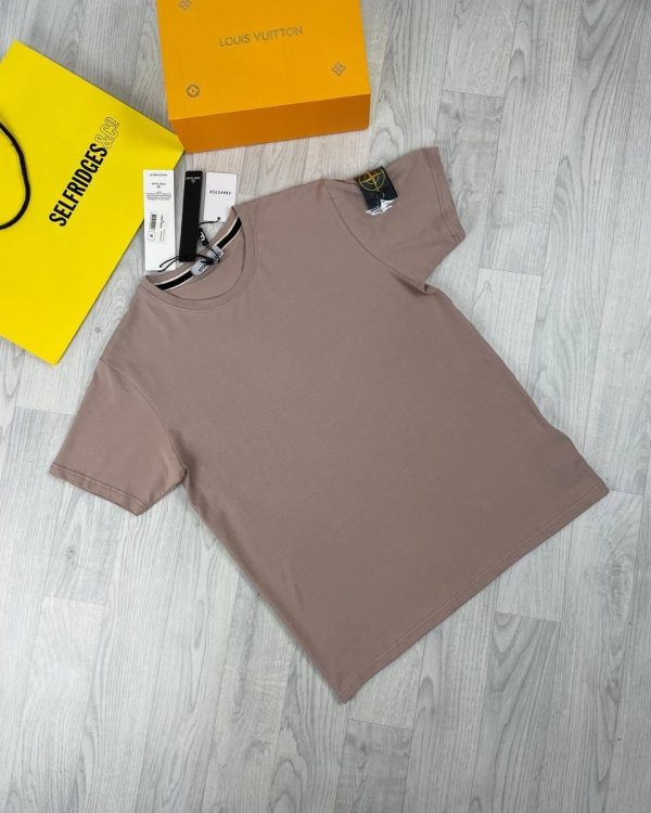 Stone Island T-shirts in beige Color