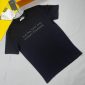 Moncler Men Women Replica T-shirts Iconic Reps Logo in black color