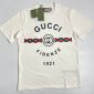 Gucci Firenze Jersey 1921 G Cotton T-Shirt in white color