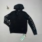 Off-White Diagonal 3D Lines Hoodies in black color