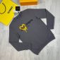 Palm Angles Mens Spray Heart Love Best Design in grey color