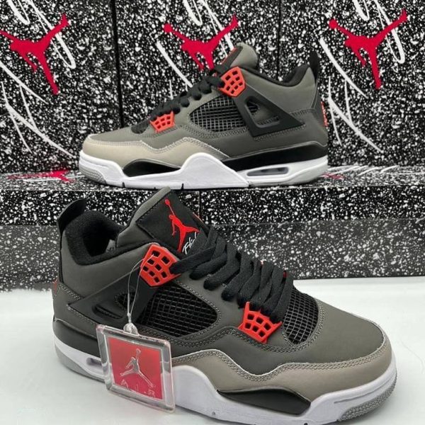 Nike Jordan 4 Men Trainers Retro Infrared GS